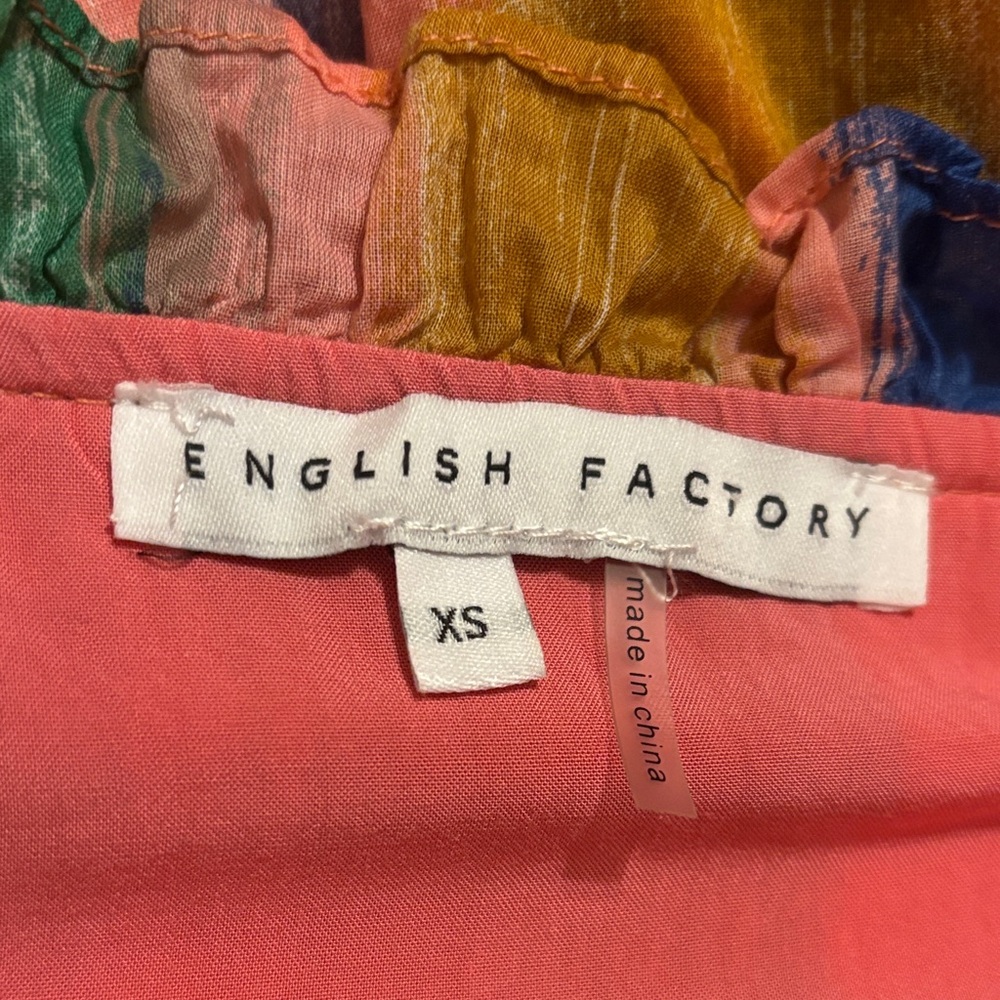 English Factory Multicolor Ruffled Dress - Picture 4 of 7